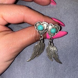 Tèmè sterling silver earrings